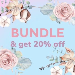 BUNDLE AND GET AT LEAST 20% OFF